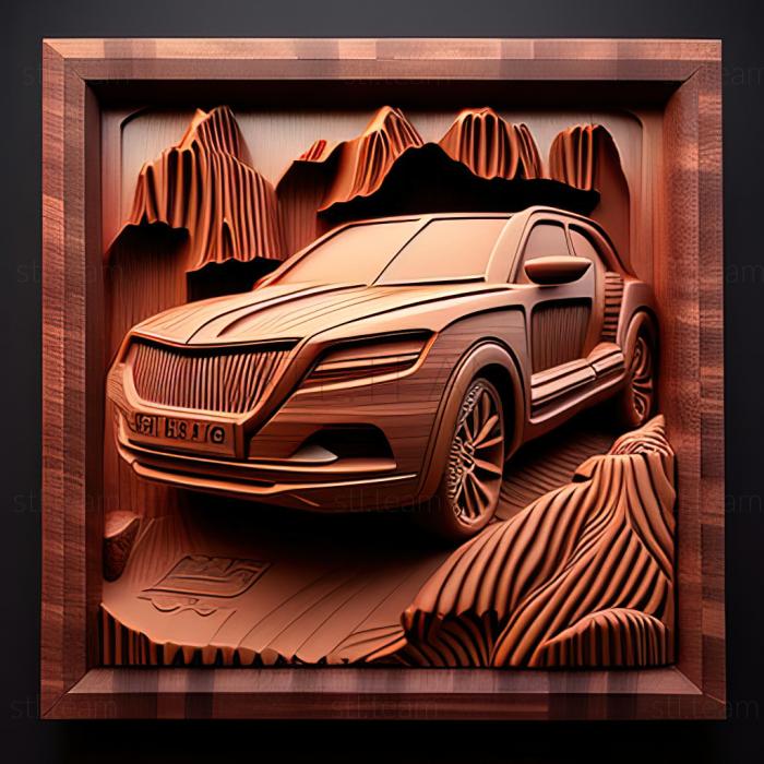 3D model Lincoln MKC (STL)